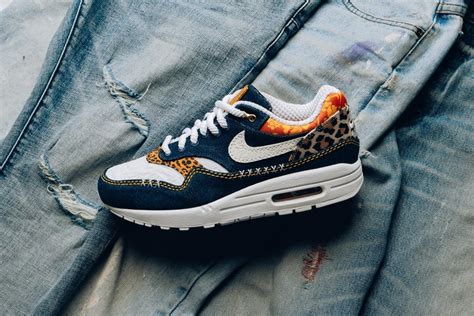 luipaard nike|Nike Air Max 1 Premium Denim Leopard Men's .